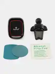 Держатель для телефона FaizFull F52, на решетку воздуховода, магнитный,черный