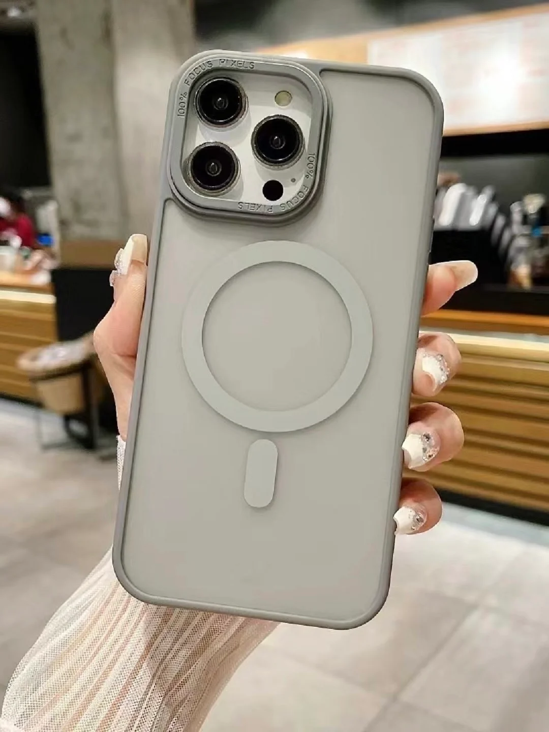 Серый чехол для iPhone 16 Pro, 16, 12, 13, 15 Pro Max, 11, 14 Pro Max, iphone 14, противоударный
