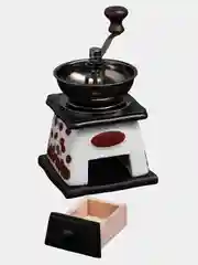 Кофемолка с ручкой Кофейные зерна, 9,516 см, цвет тёмное дерево