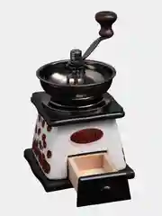 Кофемолка с ручкой Кофейные зерна, 9,516 см, цвет тёмное дерево