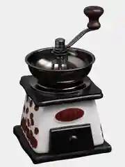Кофемолка с ручкой Кофейные зерна, 9,516 см, цвет тёмное дерево