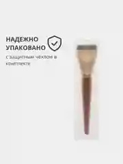 Плоская кисть для макияжа и тональных основ, тонального крема, нанесения масок, контуринга