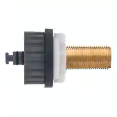 Серый универсальный заливной клапан DOBLO WIRQUIN 1/2" для нижней и боковой подводки 1090013