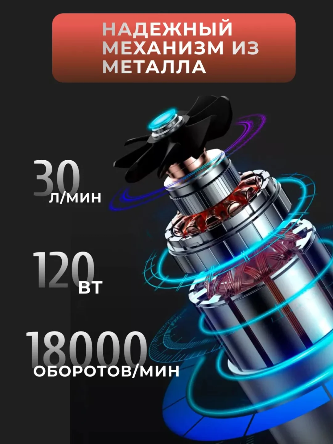 Автомобильный насос компрессор Baseus Super Mini Inflator Pump Black,BS-CG003, black
