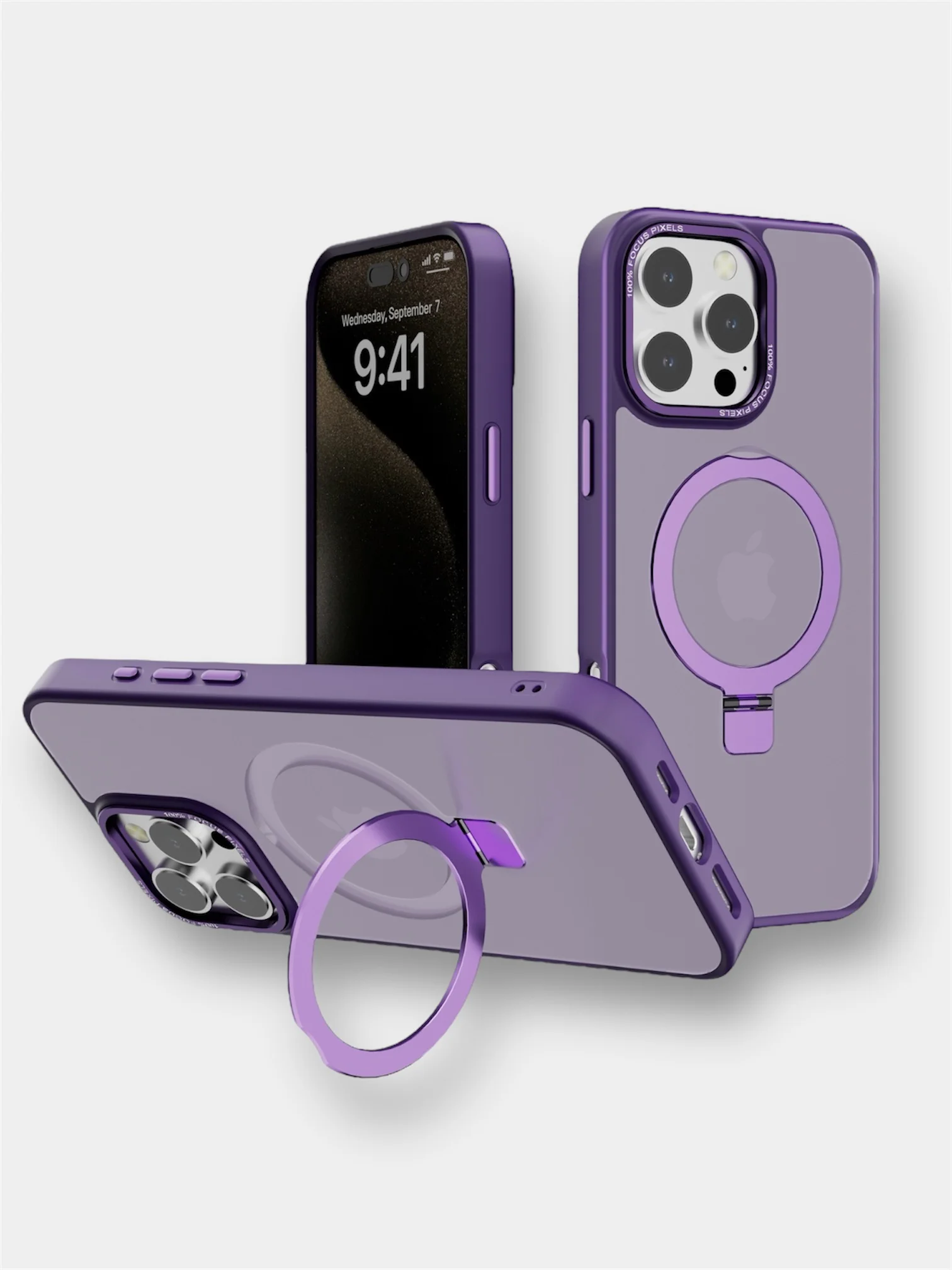 Синий меланж чехол для iPhone 16 Pro, 16, 16 Pro Max, 14, 13, 15, 15 Pro Max, 11, 14 Pro Max, Magsafe
