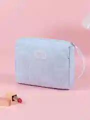 Белый косметичка большая, дорожная