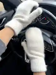 Варежки зимние, женские, вязаные, теплые, из ангоры