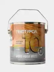 Текстурол WOOD AQUA MATT, защитно-декоративное средство на водной основе, Орех, 2,5 л