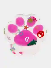 Сиреневый сквиш "Лапка кошачья", мялка лапка