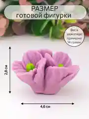 Силиконовая форма "Цветок Гортензия" силиконовый молд, форма для шоколада