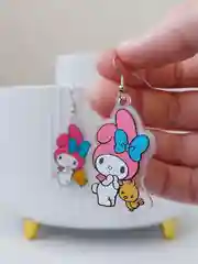 Серьги My Melody кролик/Куроми/Kuromi