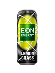 Энергетический газированный напиток  E-ON  Lemongrass 0,45л ж/б