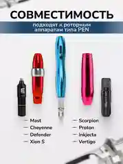EZ Revolution Картриджи для перманентного макияжа, тату и татуажа 30/01 RLLT, 20 шт