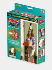 Антимоскитная сетка Magic Mesh - шторы на магнитах для дома и дачи