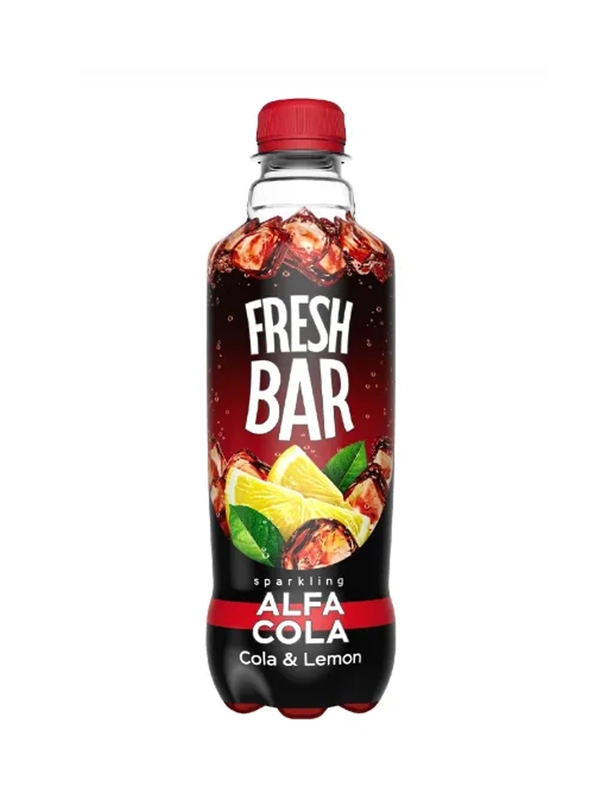 Напиток газированный б/а FRESH BAR Alfa Cola  0,48л пл/бут