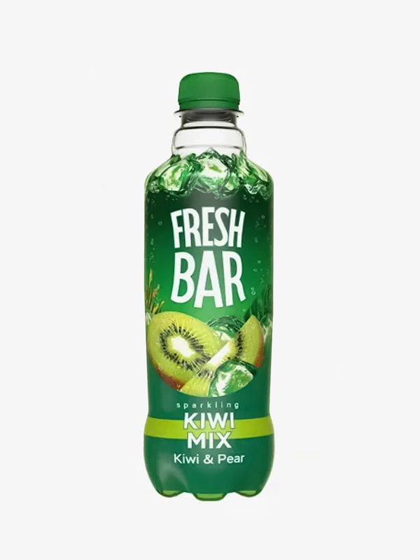 Напиток газированный б/а FRESH BAR Напиток Киви Микс 0,48л пл/бут