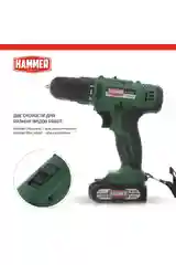 Шуруповерт аккумуляторный / шуруповерт HAMMER ACD14BS