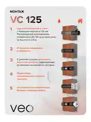 Рекуператор воздуха приточно-вытяжной VEO VC 125