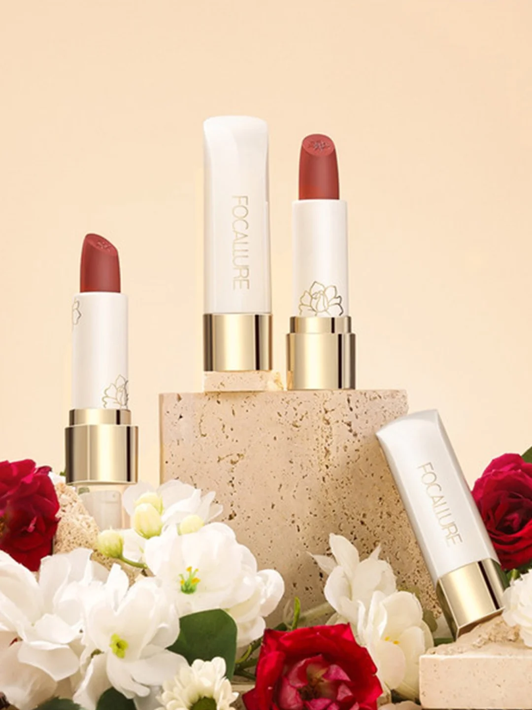 FOCALLURE Помада для губ Pure Matte Lipstick тон 102, 3,7 г