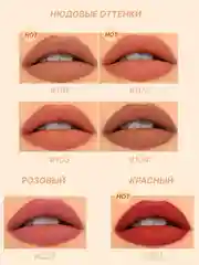 FOCALLURE Помада для губ Pure Matte Lipstick тон 103, 3,7 г