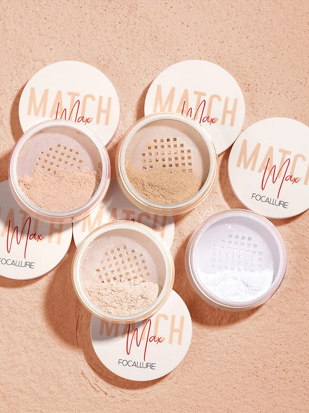 FOCALLURE Пудра для лица рассыпчатая Baking & Setting Loose Powder тон 01 прозрачный, 15 г