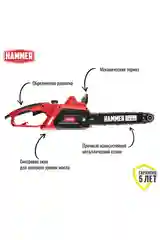 Пила электрическая цепная HAMMER CPP1814E