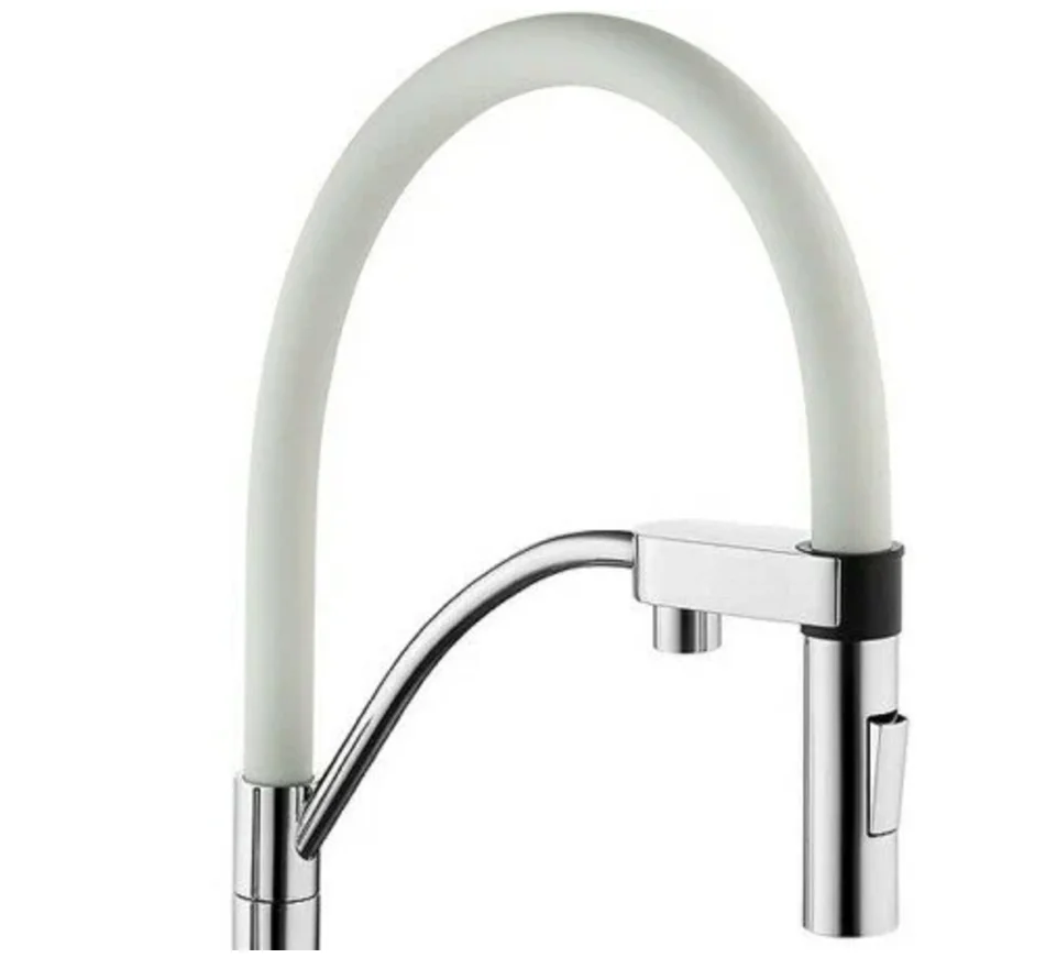 Смеситель Lemark Comfort LM3074C-White, для кухни