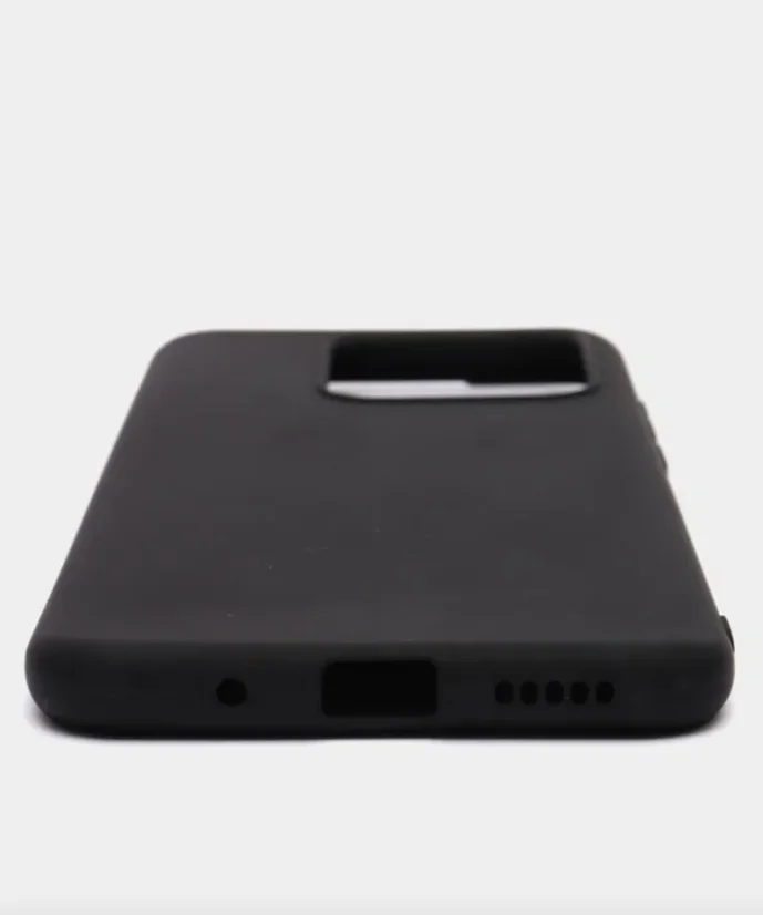 Черный чехол на Xiaomi Redmi 10A (Сяоми Редми 10А) черный матовый силиконовый