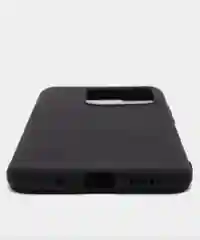 Черный чехол на Xiaomi Redmi 10A (Сяоми Редми 10А) черный матовый силиконовый
