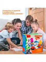 Развивающая игра "Собери колпачки" Bondibon повтори по образцу
