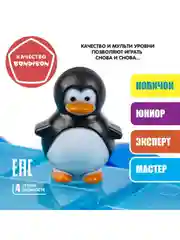 Настольная логическая игра головоломка Bondibon ПИНГВИНЫ НА ЛЬДИНАХ БондиЛогика