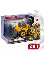 Робот трансформер 2в1, Bondibot, машинка бульдозер Bondibon