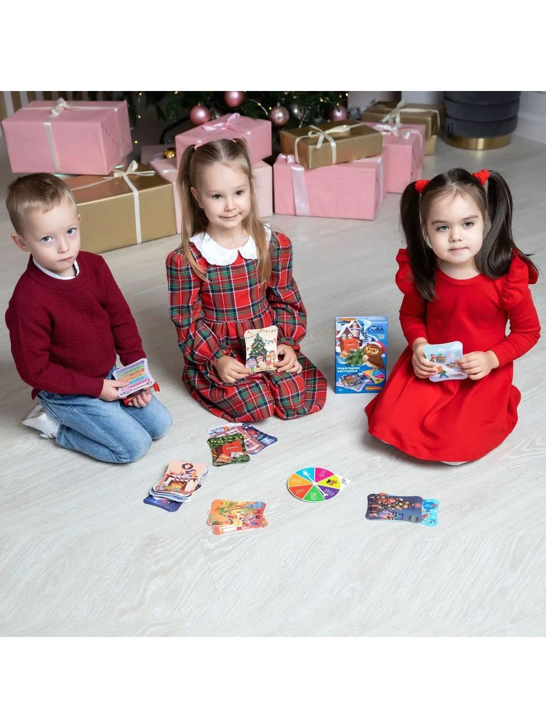 Настольная игра Новогодняя викторина Умная Сова Bondibon развивающие логические игры