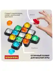 Настольная игра головоломка IQ САМОЦВЕТЫ ОСТРОВ СОКРОВИЩ Bondibon
