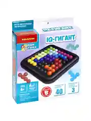 Настольная игра головоломка IQ Гигант Мини-игры в дорогу / БондиЛогика Bondibon