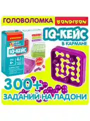 Головоломка Bondibon развлекательная настольная игра "IQ-КЕЙС"