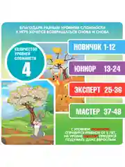 Развивающая логическая игра головоломка БондиЛогика Bondibon Времена Года