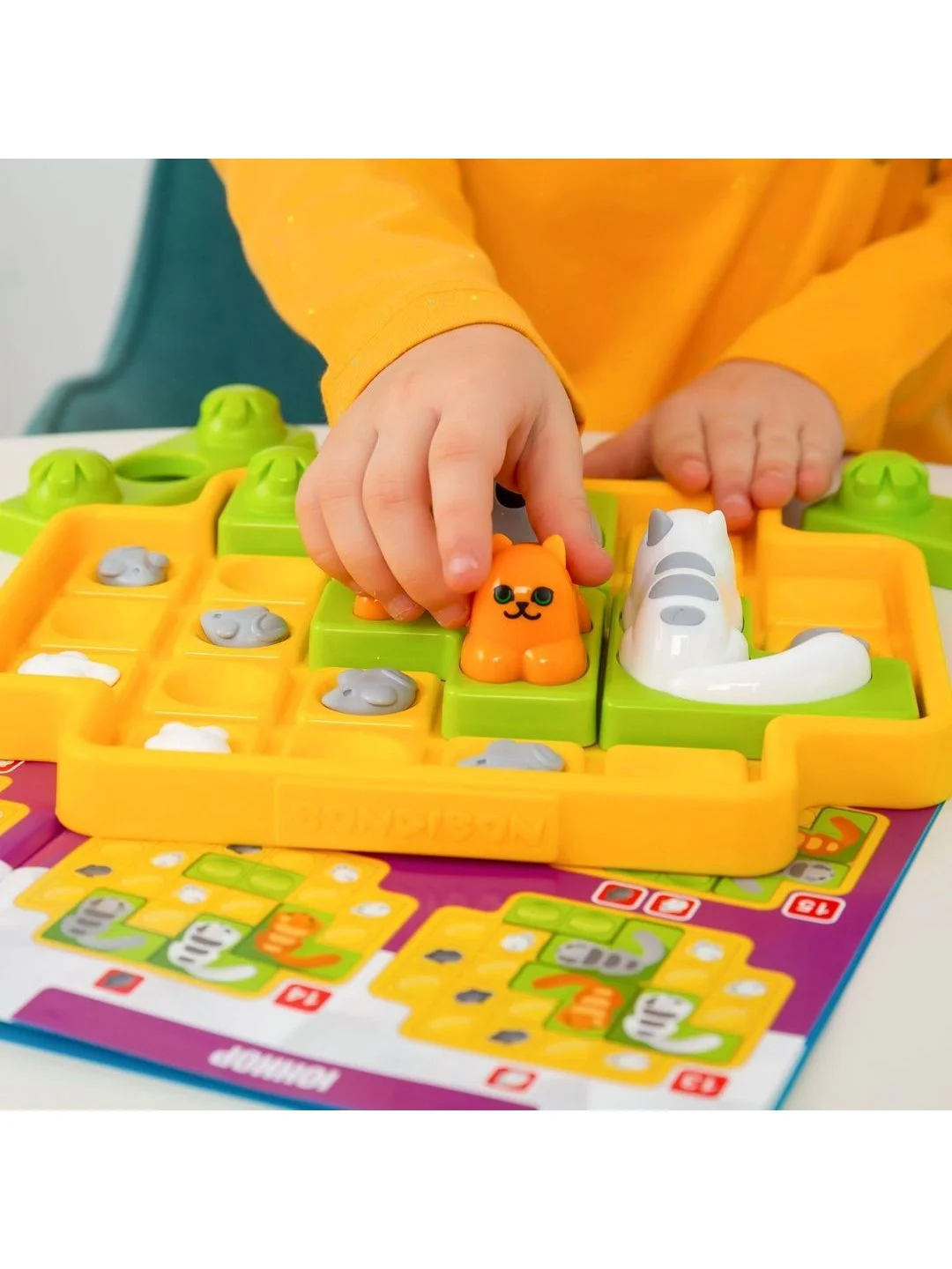 Настольная игра головоломка для детей КОШКИ-МЫШКИ Bondibon