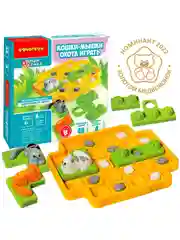 Настольная игра головоломка для детей КОШКИ-МЫШКИ Bondibon