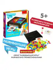 Развивающая настольная игра СОБЕРИ РИСУНОК / Обучающие игры Bondibon