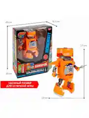 Трансформер банка-робот 2в1 "Самурай" Bondibot Bondibon, развивающая игрушка