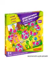 Настольная дидактическая игра "Дракончики и их эмоции" Bondibon развивающая