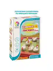 Настольная логическая игра "Курочки-наседки" Bondibon развивающая игрушка нейротренажер