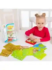Настольная логическая игра "Курочки-наседки" Bondibon развивающая игрушка нейротренажер