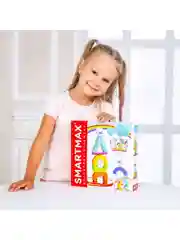 Магнитный конструктор для мальчиков, девочек и малышей Акробаты SmartMax Bondibon