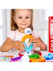 Магнитный конструктор для мальчиков, девочек и малышей Акробаты SmartMax Bondibon