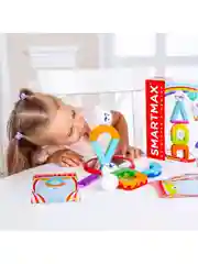 Магнитный конструктор для мальчиков, девочек и малышей Акробаты SmartMax Bondibon