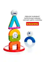Магнитный конструктор для мальчиков, девочек и малышей Акробаты SmartMax Bondibon