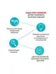 Настольная игра головоломка для детей Bondibon "Мой Калейдоскоп. Цветные Узоры"