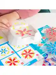 Настольная игра головоломка для детей Bondibon "Мой Калейдоскоп. Цветные Узоры"